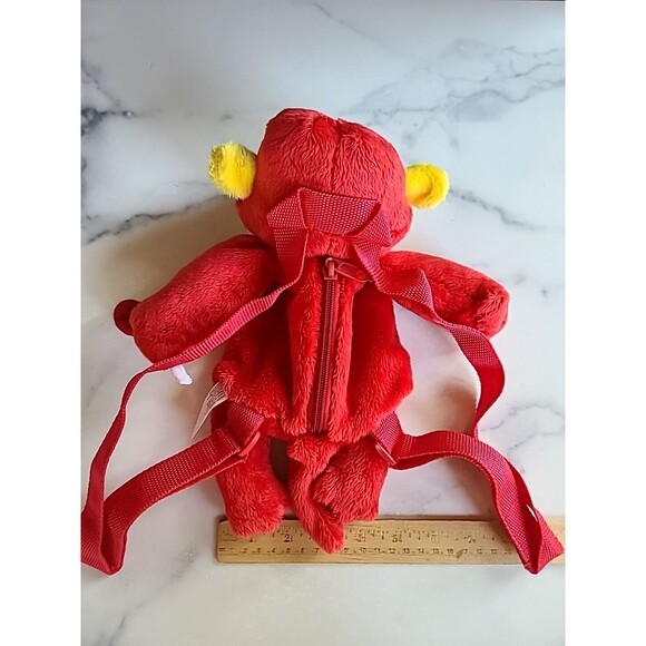 Chupa Chups Red Monkey Lollipop Plush Backpack - Picture 5 of 10